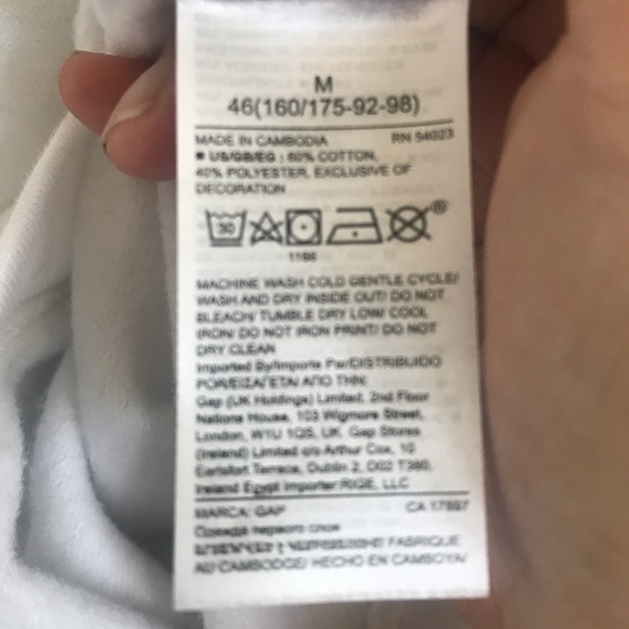 Gap white crew neck sweater - Picture 5 of 6